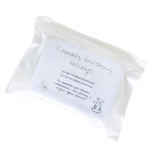 Kelioninių buteliukų rinkinys (tūbelės)