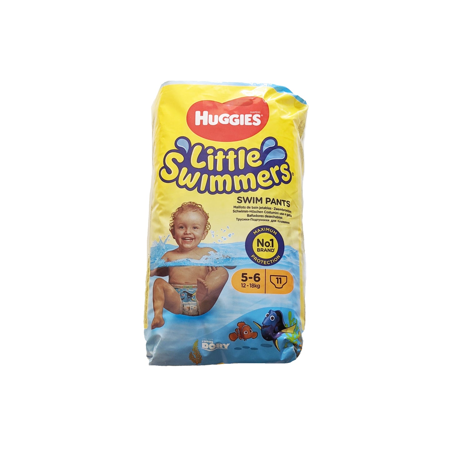 Maudymosi sauskelnės „Huggies Little Swimmers“ (12-18 kg, 11 vnt.)