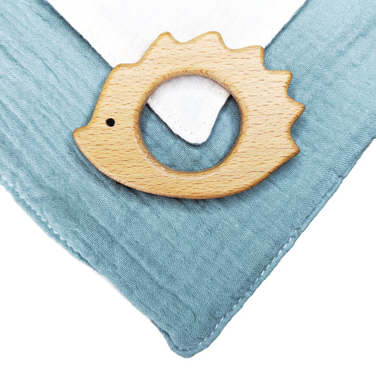 Kramtukas su muslino merliuku „Ežiukas“