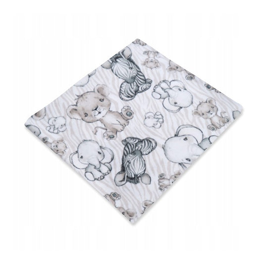 Medvilninių vystyklų rinkinys „Afrikos gyventojai“ (60x80 cm)- 3 vnt.