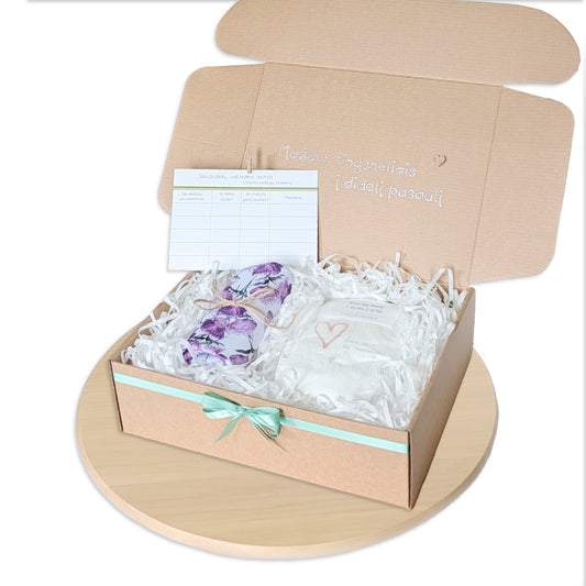 Sauskelnių testavimo rinkinys (3 rūšys) + daugkartinis maišelis