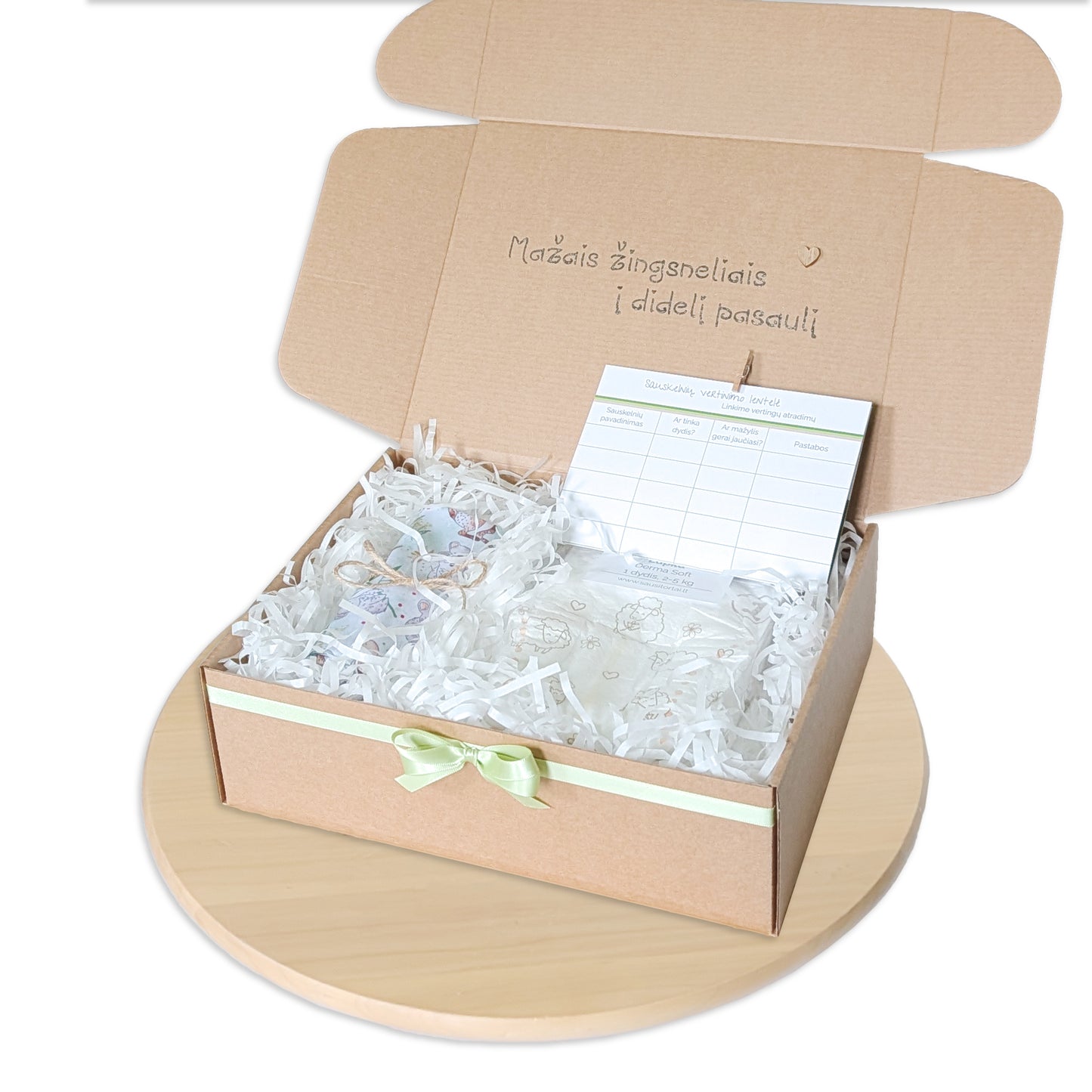 Sauskelnių testavimo rinkinys (3 rūšys) + daugkartinis maišelis