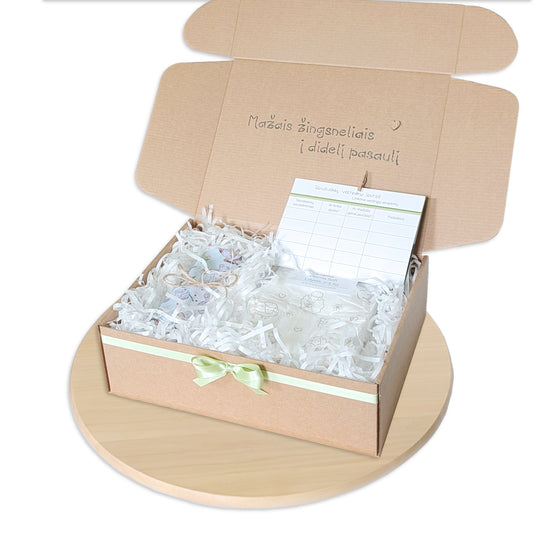 Sauskelnių testavimo rinkinys (3 rūšys) + daugkartinis maišelis