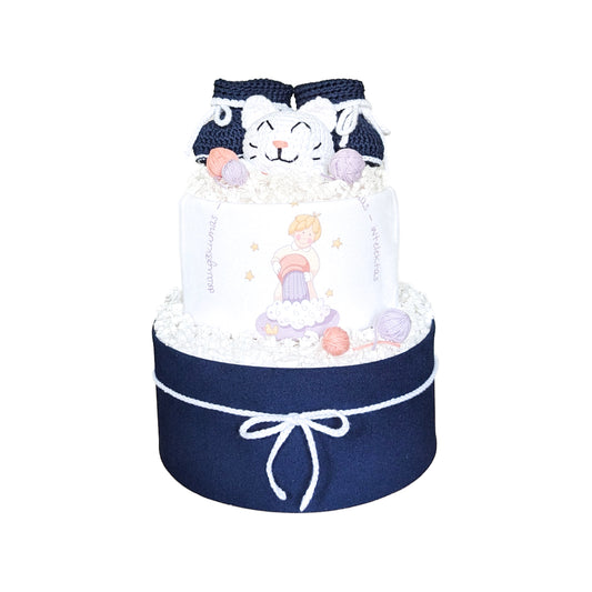 Sauskelnių tortas „Išdykęs smėlinukas“