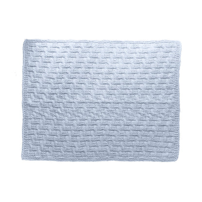 Rankų darbo pilkas merino vilnos pledas lovytei – praktiška dovana kūdikiui palankynoms - 85x65 cm.