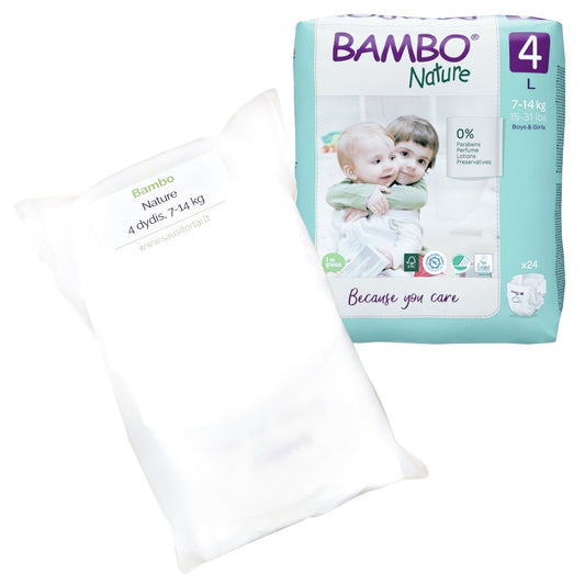 Bambo Nature 4 dydis, 7-14 kg