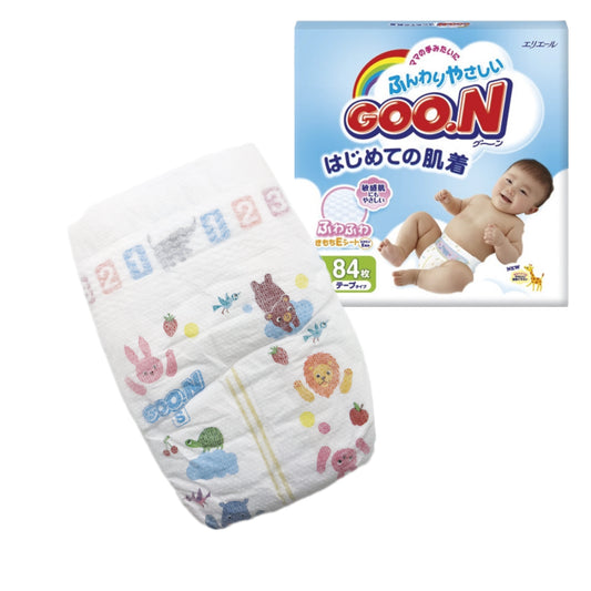 „Goo.n“ sauskelnės vienetais (4-8 kg, 1 vnt.)