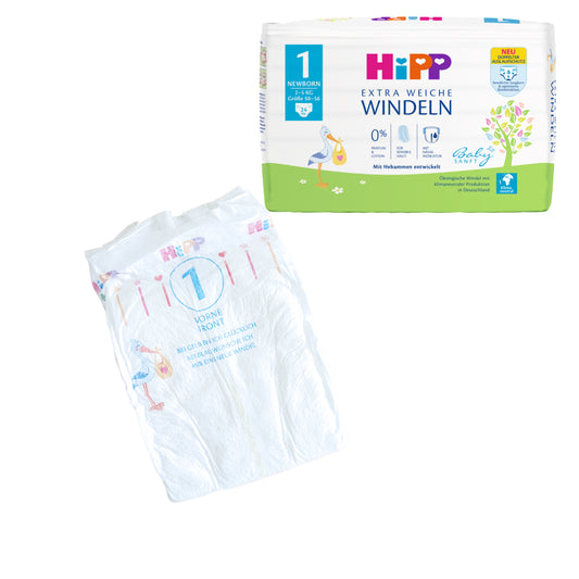 „Hipp“ sauskelnės vienetais (1 dydis, 2-5 kg, 1 vnt.)