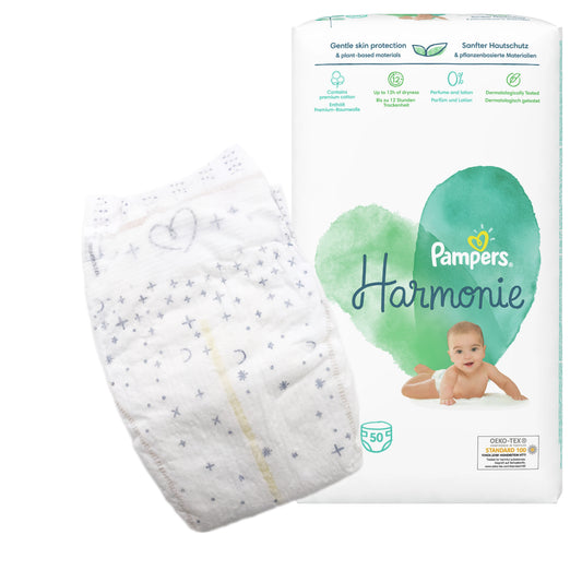 „Pampers Harmonie“ sauskelnės vienetais (2-5 kg, 1 vnt.)