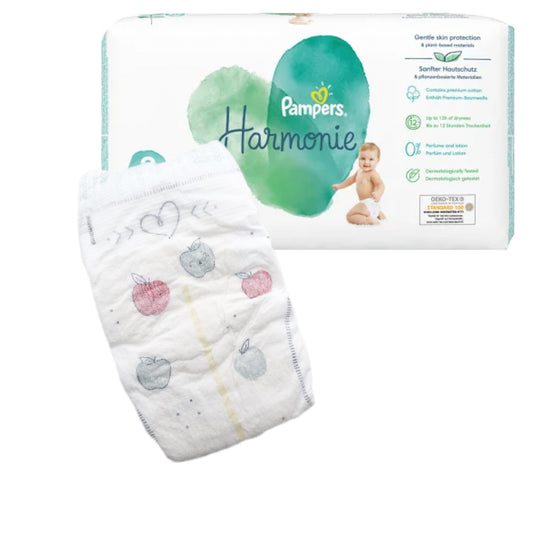 „Pampers Harmonie“ sauskelnės vienetais (4-8 kg, 1 vnt.)