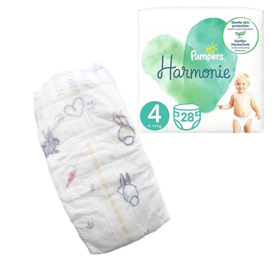 „Pampers Harmonie“ sauskelnės vienetais (9-14 kg, 1 vnt.)