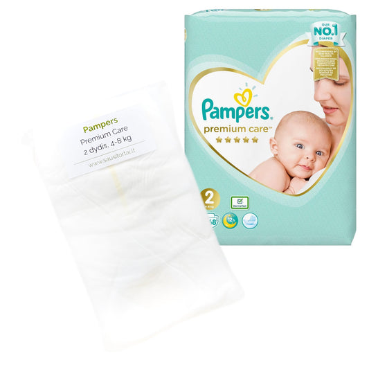 Pampers Premium Care sauskelnės vienetais 2 dydis